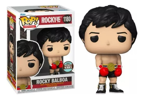 Funko Pop! 1180 Rocky Balboa Cinturon Edicion Especial 45th