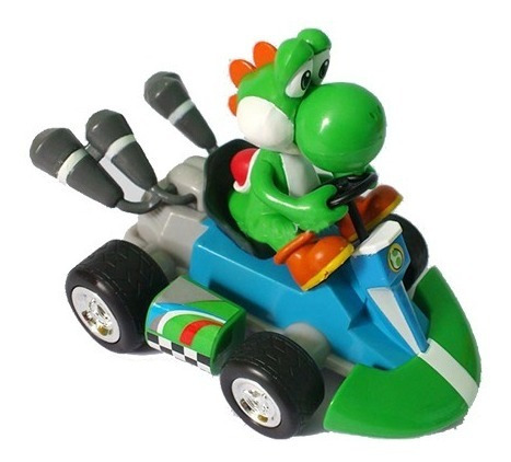 Figura De Mario Kart - Yoshi- Sellado - Original