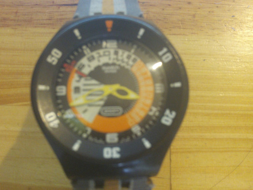 Relog Swatch Original Para Buceo 200 M Fluorescente