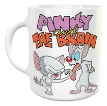 Comprar Taza Cerámica Sublimada Pinky Y Cerebro Mermelada Blanco Pinky Y Cerebro D1