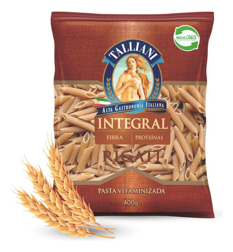 Rigati Integral Talliani 400g