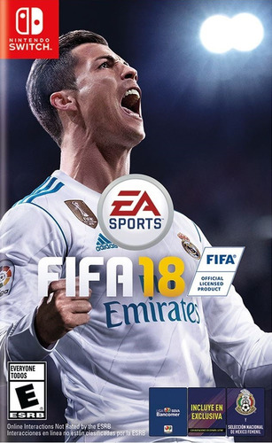 Fifa 18 Nintendo Switch Juego Nuevo Original Fisico Sellado