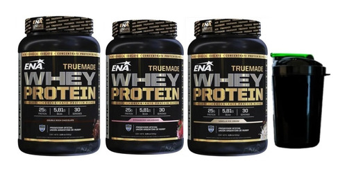 True Made Ena Whey Protein 3kg - Envío Gratis + Shaker