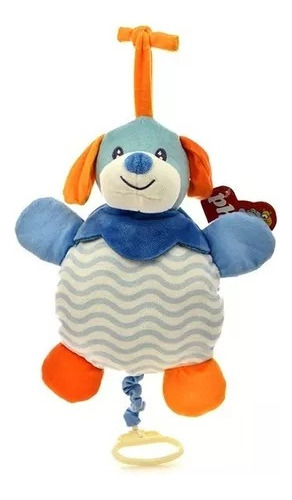 Cunero Musical Conejo Perrito 23 Cm Phi Phi Toys