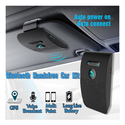 Altavoz Bluetooth Manos Libres Kit Inalámbrico For Coc