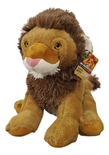 Peluche Animal León Sentado Calidad Premium Fiesta Toy 38cm