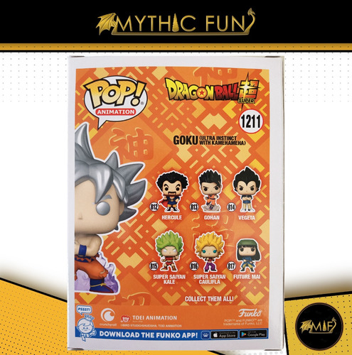 Funko Dragon Ball Super Goku Ultra Instinct 1211 Convention (Usado)
