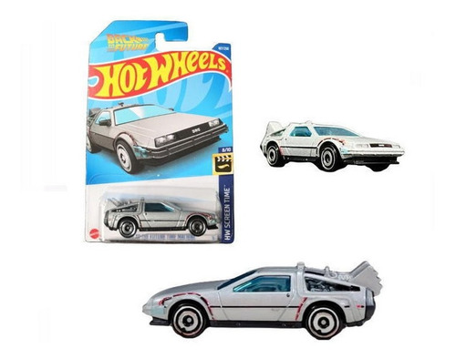 Hot Wheels Back To The Future Time Machine Volver Al Futuro