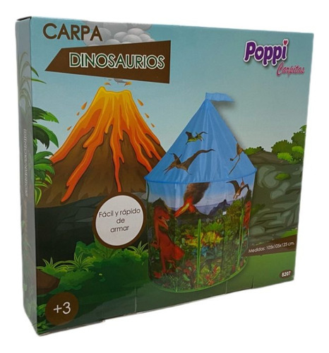 Carpa Infantil Dinosaurios Poppi Importadora Sudamericana