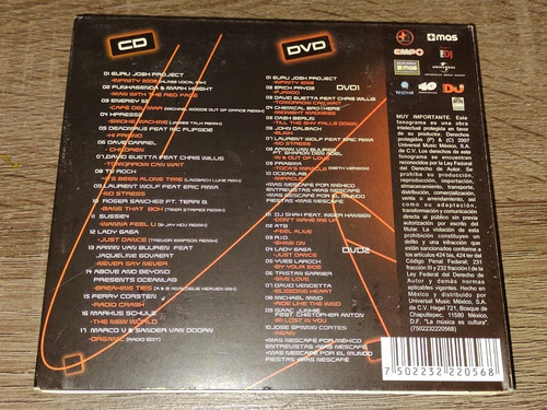 +mas Nescafé Cinco, 1cd+2dvd, Universal Music 2007 (Usado)