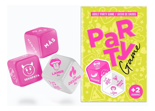 Juego De Dados Party Game Sexitive Juego De Parejas 