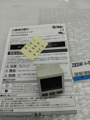 Smc Zse20af-v-01 Presostato Digital Presion Y Vacio (Usado)