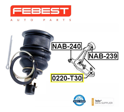 Muñon Meseta Nissan Xtrail T30 Febest 0220-t30