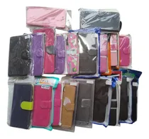 Comprar Lote De 50 Fundas Libro Con Tapa Para Celulares Por Mayor