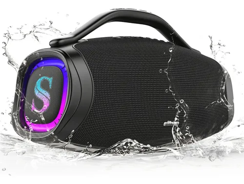 Caixa De Som Sabala Dr-300 200w 39000mah Rgb Bluetooth 5.4 Preto