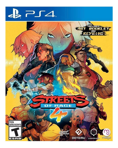 Imagen 1 de 5 de Streets of Rage 4 Standard Edition Dotemu PS4 Digital
