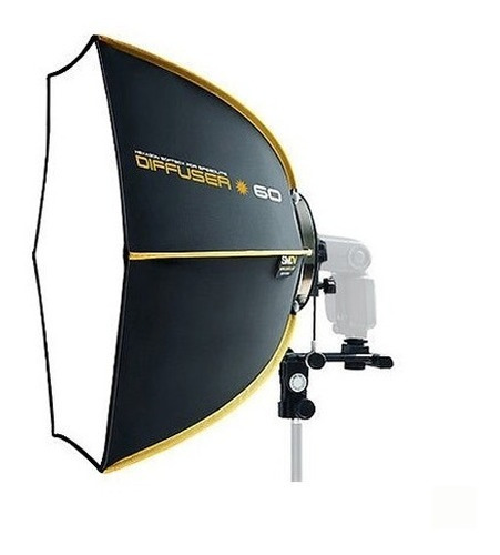 Speedbox Smdv 60cm Softbox Hexa P/ Flash Canon Nikon Yongnuo