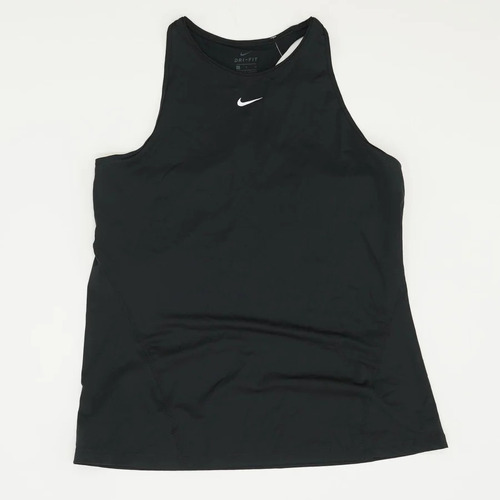 Nike Ropa Dep. Tank Activo Sólido Negro Para Mujer Talla L