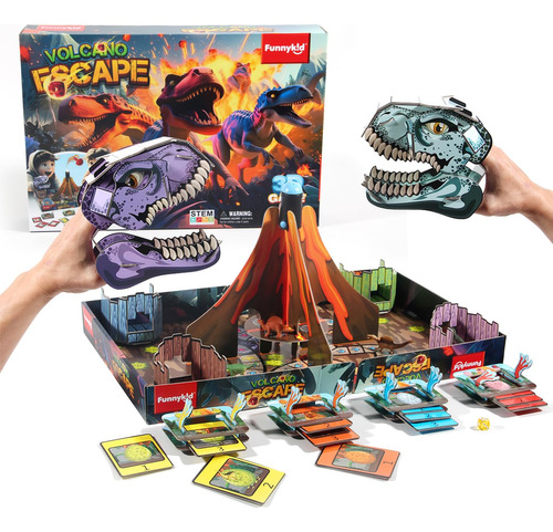 Microworld Volcano Escape - Juego De Mesa 3d Para Edades De.