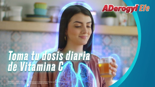 Imagen 6 de 6 de Aderogyl Efe Sabor Naranja 1gr Con 10 Tabletas Efervescentes