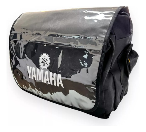  Bolso Morral Fletero Cordura  Logo Honda- Yamaha Rpm925