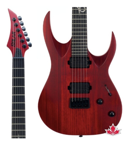 Guitarra Solar Trans Blood Red Matte A2.6tbr