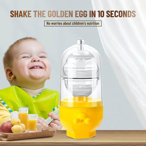 Eggs Shaker Scrambler: Utensilio De Cocina Manual Para Tirar