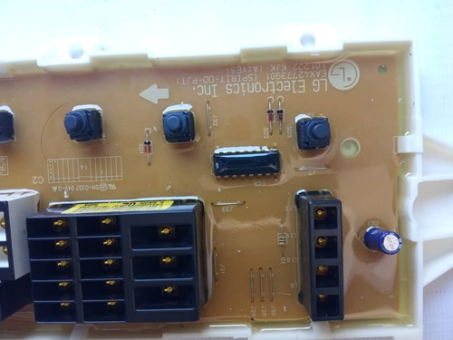 Imagen 2 de 4 de Display Tarjeta Lavadora LG Ebr42908702