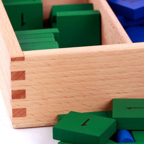 Juego De Sellos Montessori, Herramienta Preescolar,
