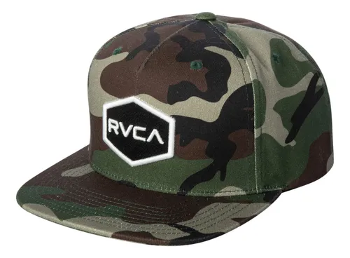 Rvca Gorra Commonwealth Con Espalda A Presin Para Hombre, Rv