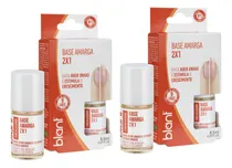 Comprar Kit 2 Base Fortalecedora Amarga 2x1 8,5ml Blant Evita Roer Cor Kit 2 Base Amarga