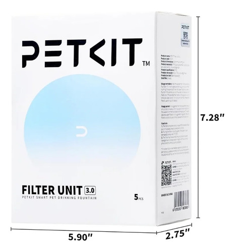 Reemplazo De Unidades De Filtro Petkit Actualizadas 3.0