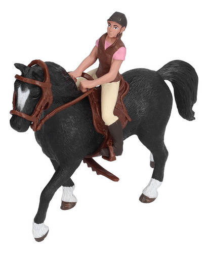 . Figura De Rodeo De Caballo Para Niños, Modelo De Jinete .