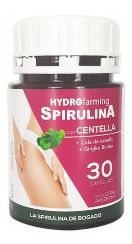 Pack X 6  Spirulina Bogado C/centella X 30