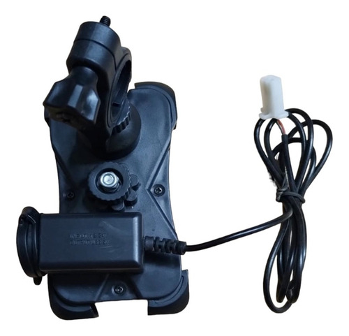 Soporte Celular Moto Con Cargador Usb Motoscba P