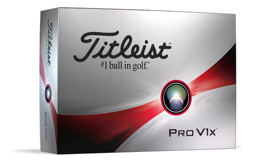 Buke Golf - Pelotas Titleist Pro V1x X 12