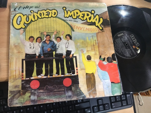 Quinteto Imperial Koli Arce El Viaje.. Vinilo Lp Cumbia 1987