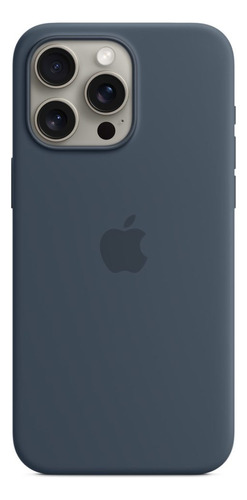 Funda Iphone 13 14 15 Silicona Case Pro Y Pro Max Azul Oscuro Iphone 15 Promax