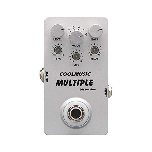 Pedal De Efecto De Guitarra Digital Amt6 6 Distorsiones