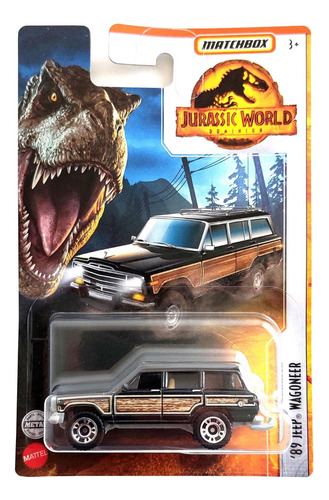 Matchbox Jurassic World - '89 Jeep Wagoneer - 1/64 - Hbh17