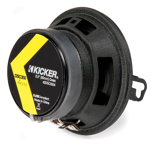 Bocinas Kicker Dsc3504 Dsc350 De 3.5 Pulgadas 80w Max Negro