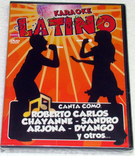 Karaoke Latino Sandro Chayanne Arjona Dyango Dvd Kktus