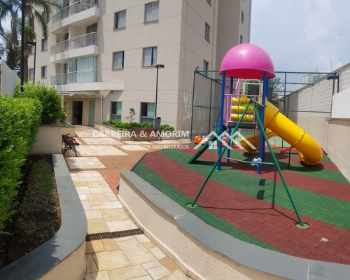 Imagem 12 de 24 de Apartamento A Venda 3 Dormitórios, Suíte, Ampla Sala 2 Ambientes Com Varanda + Ar Condicionado, Garagem, Móveis Planejados. Vila Cruzeiro. - Ap00217 - 70634443
