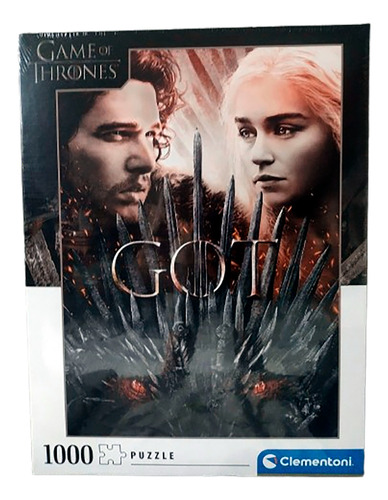 Rompecabezas Game Of Thrones 1,000 Pz Clementoni