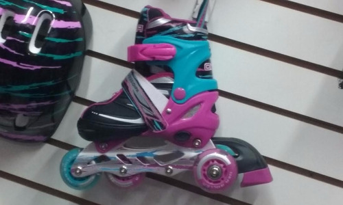 Patines Lineales Marca Oka Regulables Accesorios D Regalo