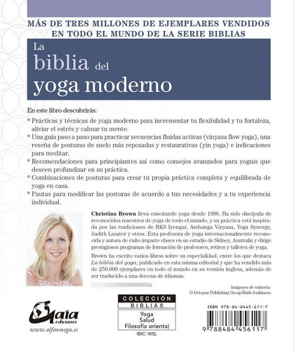 Biblia Del Yoga Moderno,la - Brown, Christina