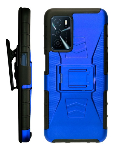 Imagen 1 de 9 de Funda Uso Rudo 3 En 1 Colores Oppo A16 4g A56 5g