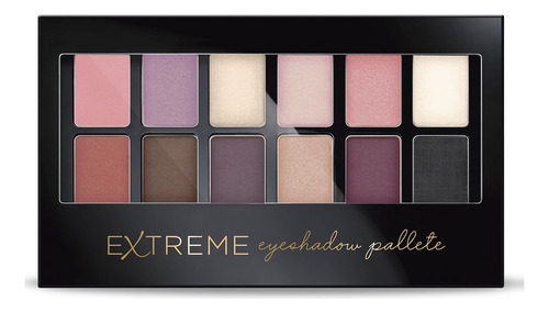 Paleta De Sombras Extreme The Palette 12 Rosados