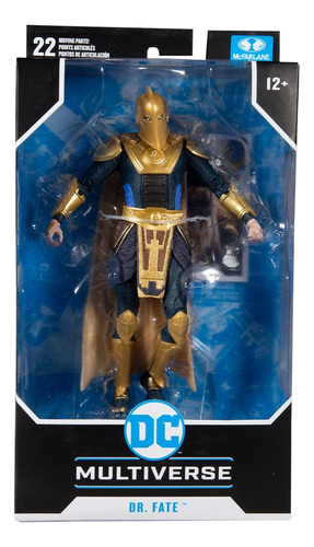 Figura De Acción Dr Fate Mcfarlane Toys Dc Multiverse +12