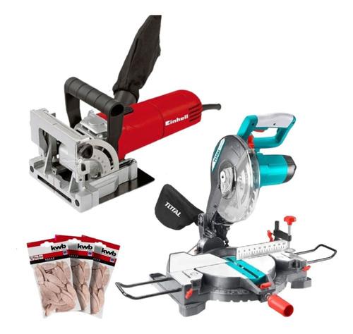 Engalletadora Einhell 860w + Sierra Ingletadora Total 255mm